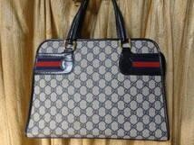 Gucci Shelley Line Bag 13.8x10.2x3.5 in Preowned with Wear