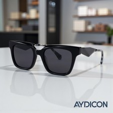 Aydicon Trendy Black Blacktort Square Polarized Women's Sunglasses UV 400