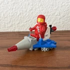 Vintage 1986 LEGO Classic Space Scooter (1557) 100% Complete w Red Astronaut