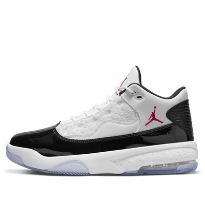 Nike Air Jordan Max Aura 2 Men Basketball Shoes Size 9.5 White Black CK6636 102