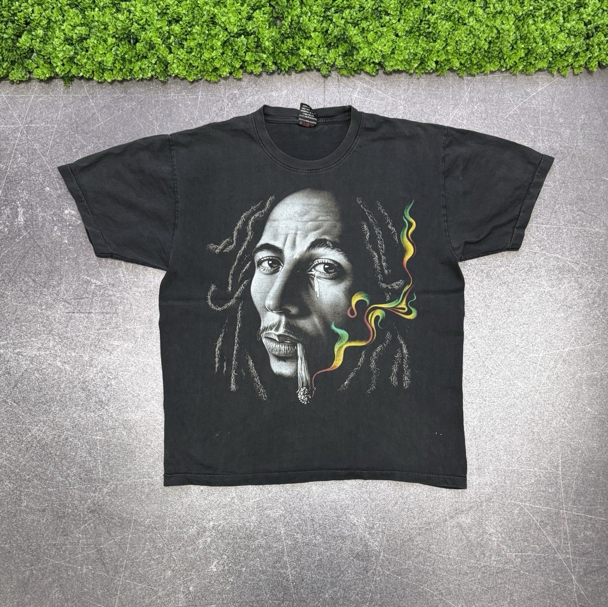 Vintage Bob Marley Joint T Shirt Faded Smoke Y2k Blunt | eBay