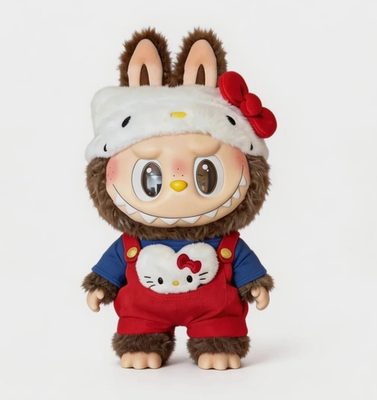 USA Authentic POPMart The Monsters X Hello Kitty Figure Plush Toy