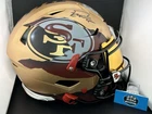 George Kittle - Signed 49ers B$ Custom Painted SpeedFlex Authentic Helmet 🔥🔥