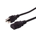 Lot of 4 NEW Mixed Power Cords (2x 6ft, 2x 3ft) | PC Office Starter Kit Bundle