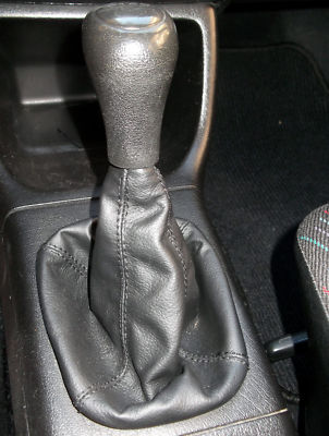Vw Golf Mk 2 Mk 3 Leather Gear Shift Boot Black