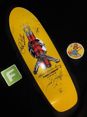 UNRELEASED SIGNED Steve Caballero McGill Powell Bruce Lee Dragon Skateboard Deck