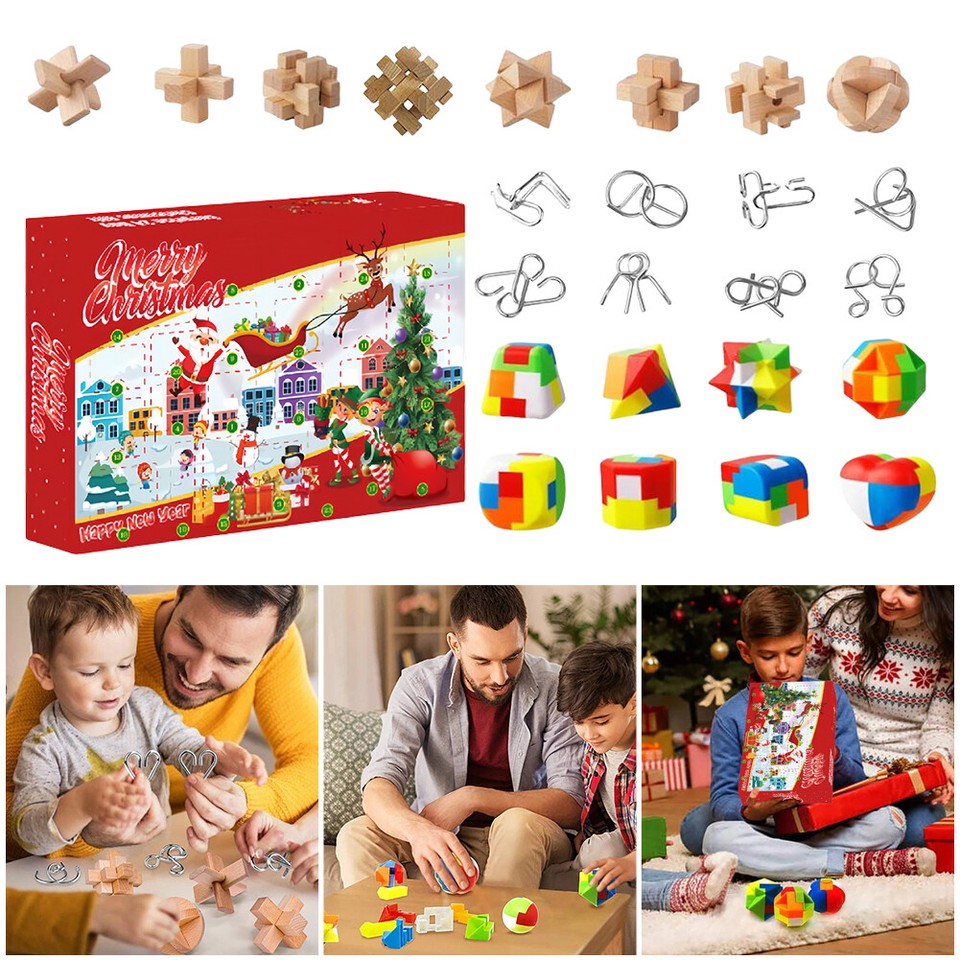 Advent Calendar 2024, Family, Brain Challenge, Games, Toys, Christmas ...