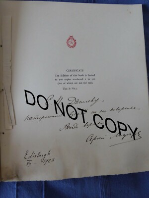 RUSSISCHE BALLETTE AUTOGRAMM SERGE LIFAR SERGEJ DIAGHILEV 1928 EILEEN MAYO