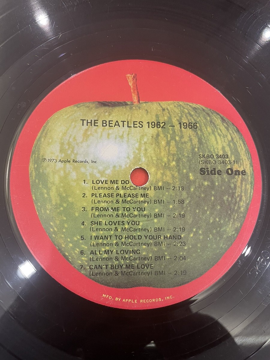 米LP　The Beatles 1962-1966 　SKBO3403　シ Amazon.com: The Beatles 1962-1966 (2023 Edition)[3 LP] [Half