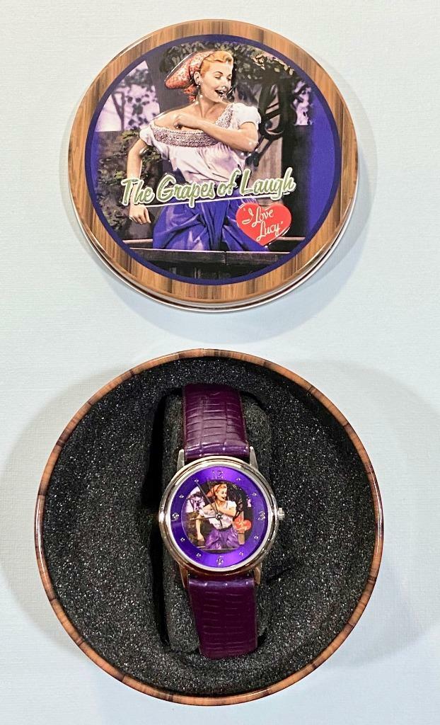 2008 Avon The Grapes of Laugh I Love Lucy Watch in Tin | eBay display picture 1