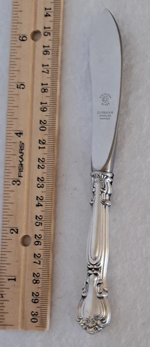 Gorham Chantilly Sterling Silver Master Butter Knife HH Pointed 6 3/4" No Mono