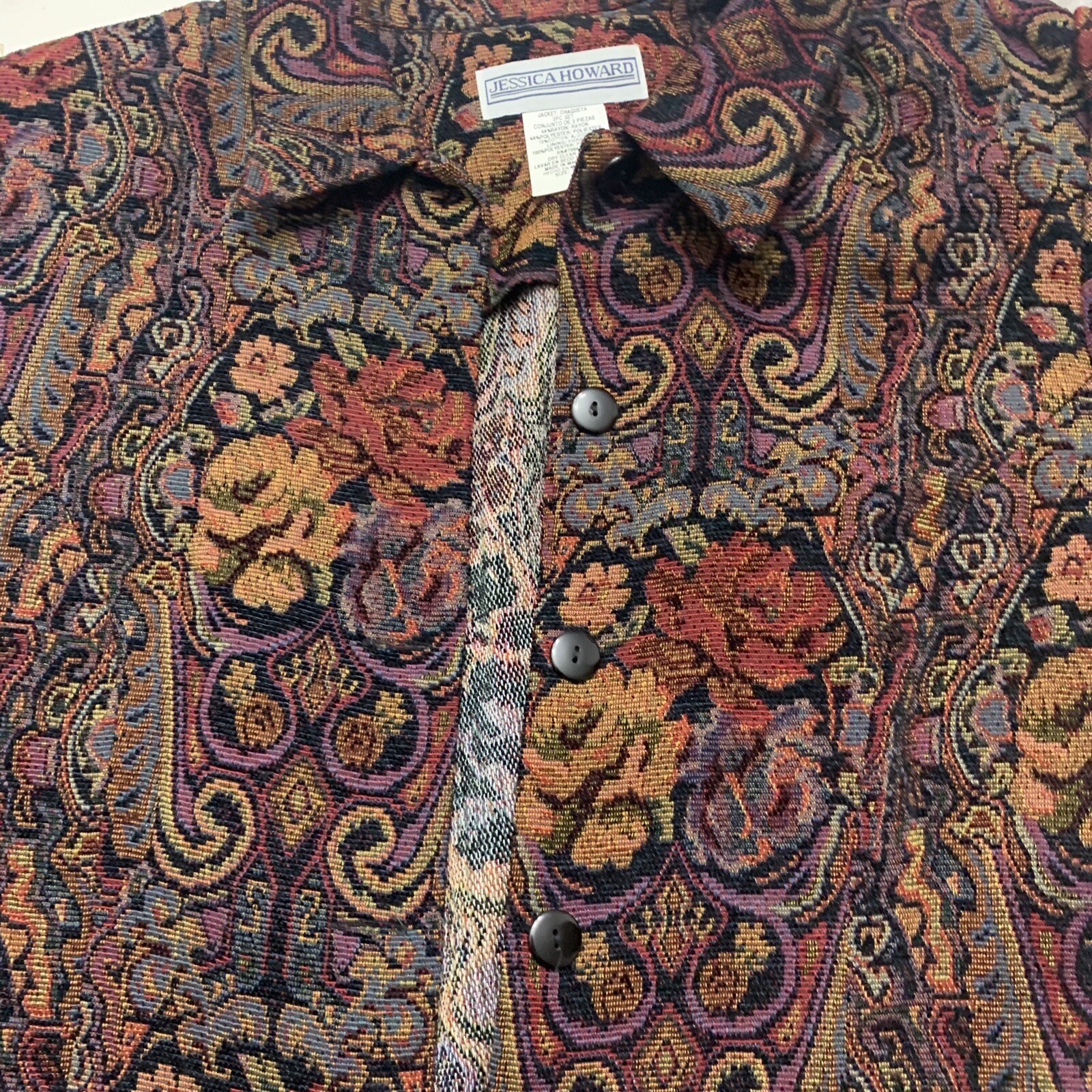 Lovely Fall Jacket Size  14. Buttons On Front