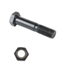 Replacement Skateboard Truck Kingpin and Nut 44mm Black Floating