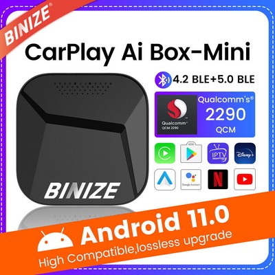 CarPlay Ai Box Android 11 Wireless CarPlay Android Auto Youtube Netflix 3+32 