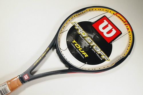 WILSON PRO STAFF TOUR 90 ROGER FEDERER 340g/12.0oz 4 3/8 SL3 EU3 HYPER CARBON - Picture 6 of 13