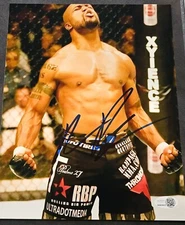 RAMPAGE JACKSON Signed UFC 8x10 Photo MMA Champion Autograph JSA COA Cert