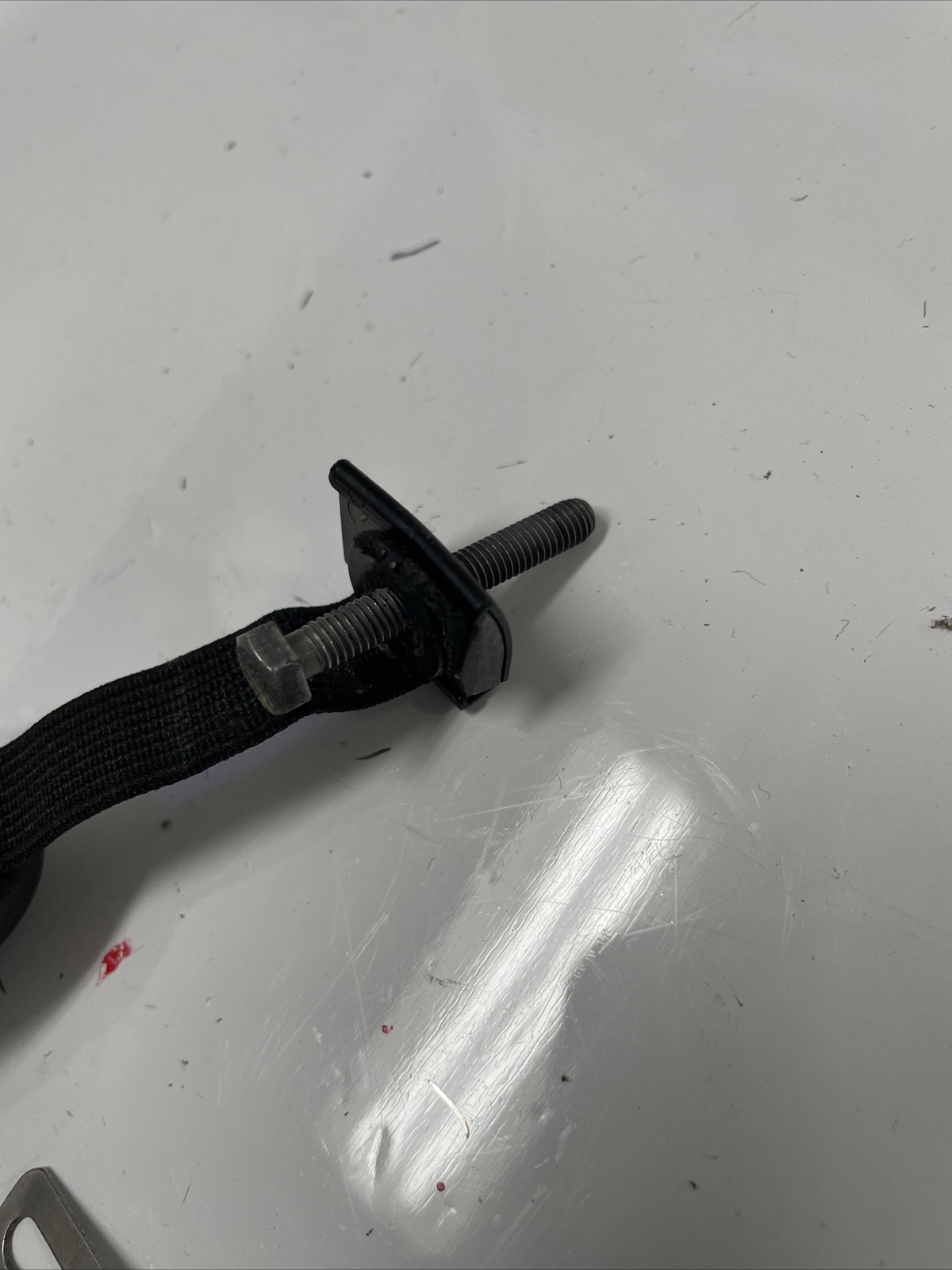 2014 Bentley Continental Flying Spur OEM Black Leather Roof Grab Handle 2014-18