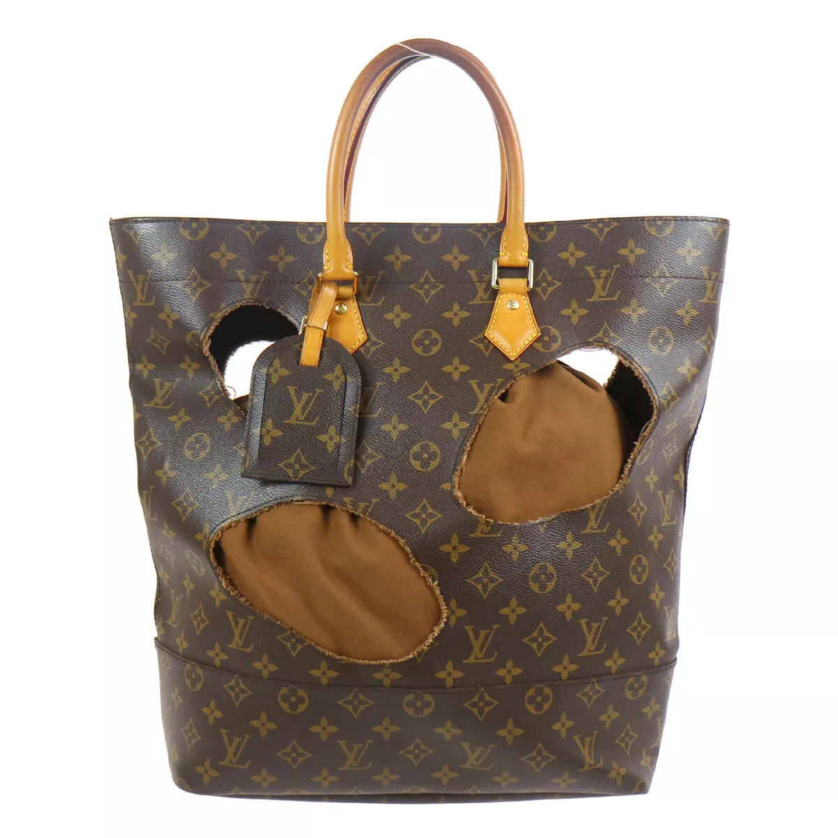 LOUIS VUITTON BAG WITH HOLES TOTE BAG SP4174 COMME DES GARCONS