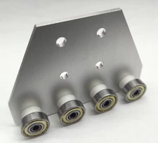 1-5/8 8 Wheel Heavy Duty Metal Frame Strut Channel Trolley - Uni/Super-Strut USA