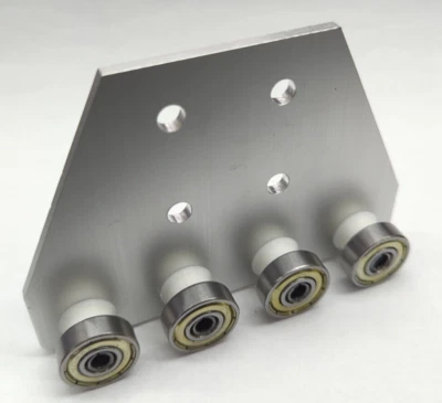 HARRENTERPRISE 1-5/8 8 Wheel Heavy Duty Metal Frame Strut Channel Trolley - Uni/Super-Strut USA