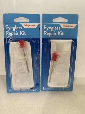 Lot Of Walgreens Deluxe Eyeglass Repair Kit Some Package