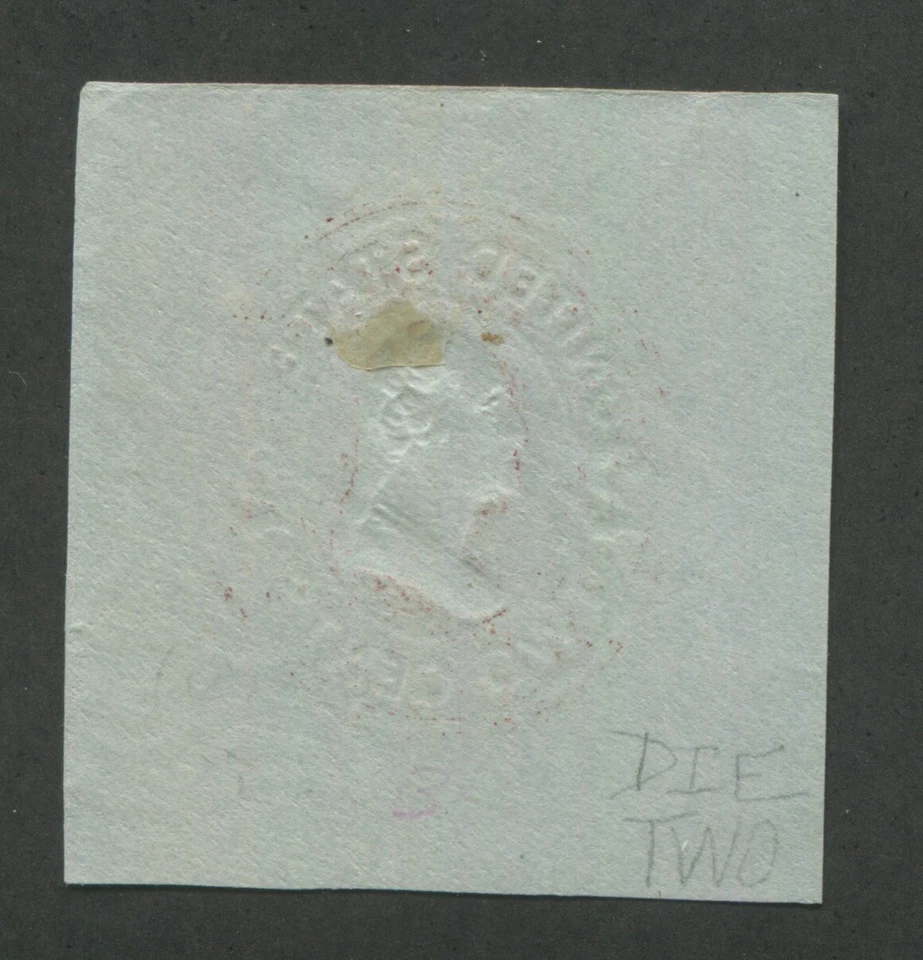 1907 United States Postal Stationary #U409a Die 2 Mint Cut Square  - Image 2 of 2