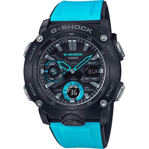 g shock sky blue watch