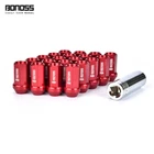 20Pc Red M14x1.5 Lug Wheel Nuts for Honda Civic Type R FK2 FK8 Ridgeline / Acura