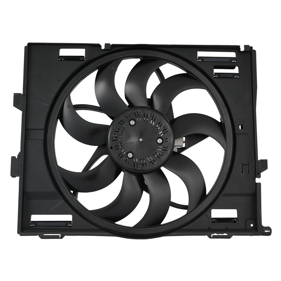 Conjunto de ventilador de refrigeración del radiador para BMW 230i 330i 340i 430i 440i 2016-2017 17428625440 Foto 3 de 4