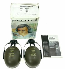 Ex-Army HEADSET 3M PELTOR H7P3 Helmet1 Attached Hearing Protectors Cap Mount NSN