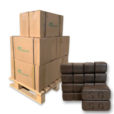 Feuerpracht Torfbriketts Halb-Palette 300KG (10x30KG)