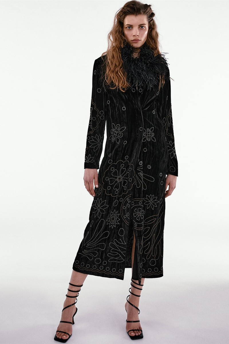 ZARA EMBROIDERED KIMONO COAT LIMITED EDITION 4786/347 SZ M | eBay