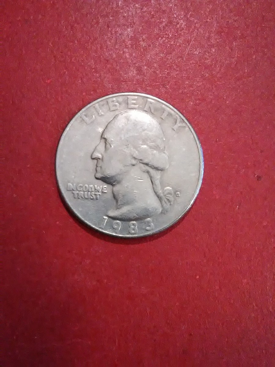 1983-D Washington Quarter! Very Fine Condition! Nice Coin! Low