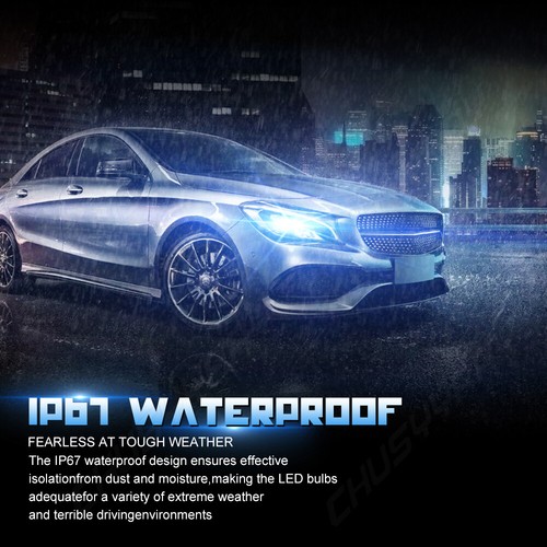 For Ford EDGE 2007-2010 6X Combo 8000K LED Headlight Kit Hi/Lo + Fog Light Bulbs - Foto 6 di 12