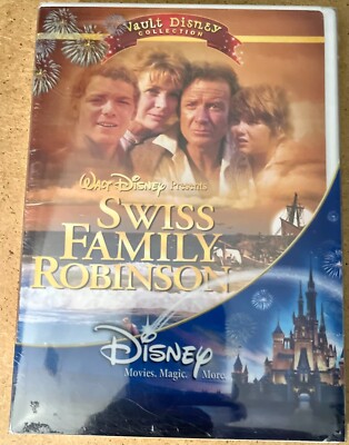 DISNEY'S SWISS FAMILY ROBINSON DVD FACTORY SEALED W/SLIPCOVER | eBay