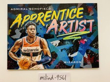 2019-20 Panini Court Kings -  Admiral Schofield /149 Red Apprentice Artists #16