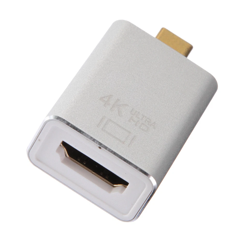 Mini DP DisplayPort to HDMI Converter 4K Adapter for MacBook Pro Air Gold-plated - Image 3 of 4