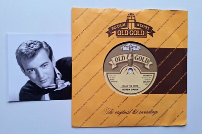 Bobby Darin''Mack The Knife'' 1958 Original Hit Old Gold Series Reissue UK...