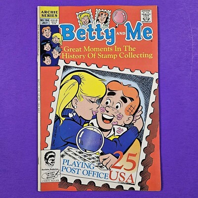 ARCHIE SERIES BETTY AND ME #184 Comic Book Archie Comics 1990 Very Fine+ 8.5