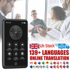 2024 AI Language Translator Device Real-time Smart Instant Voice 137+ Languages