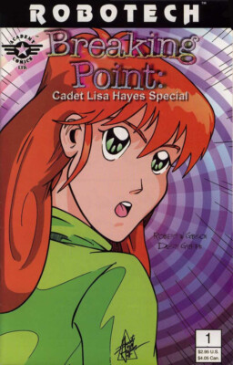 Robotech Breaking Point Cadet Lisa Hayes Special (1996) #   1 Rust (5.0-VGF) ...