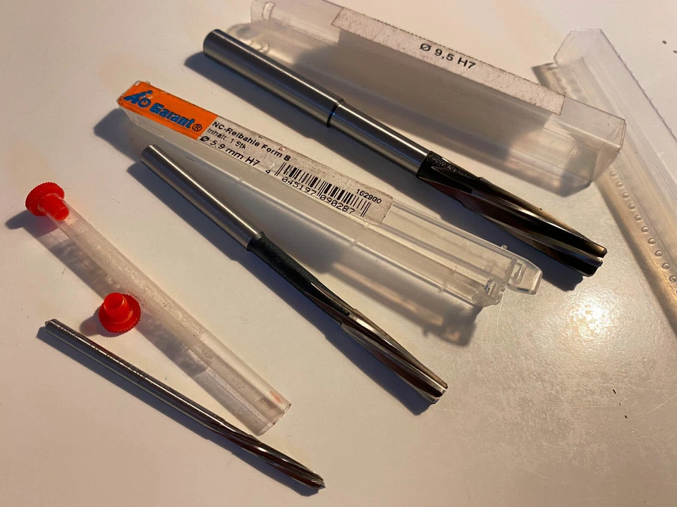 NC-Reibahle 1-14mm H7 F7 neu - Maschinenreibahlen HSS/E Sondermaße