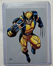 Wolverine Limited Edition Artist Signed "Marvel Comics" Trading Card 5/10