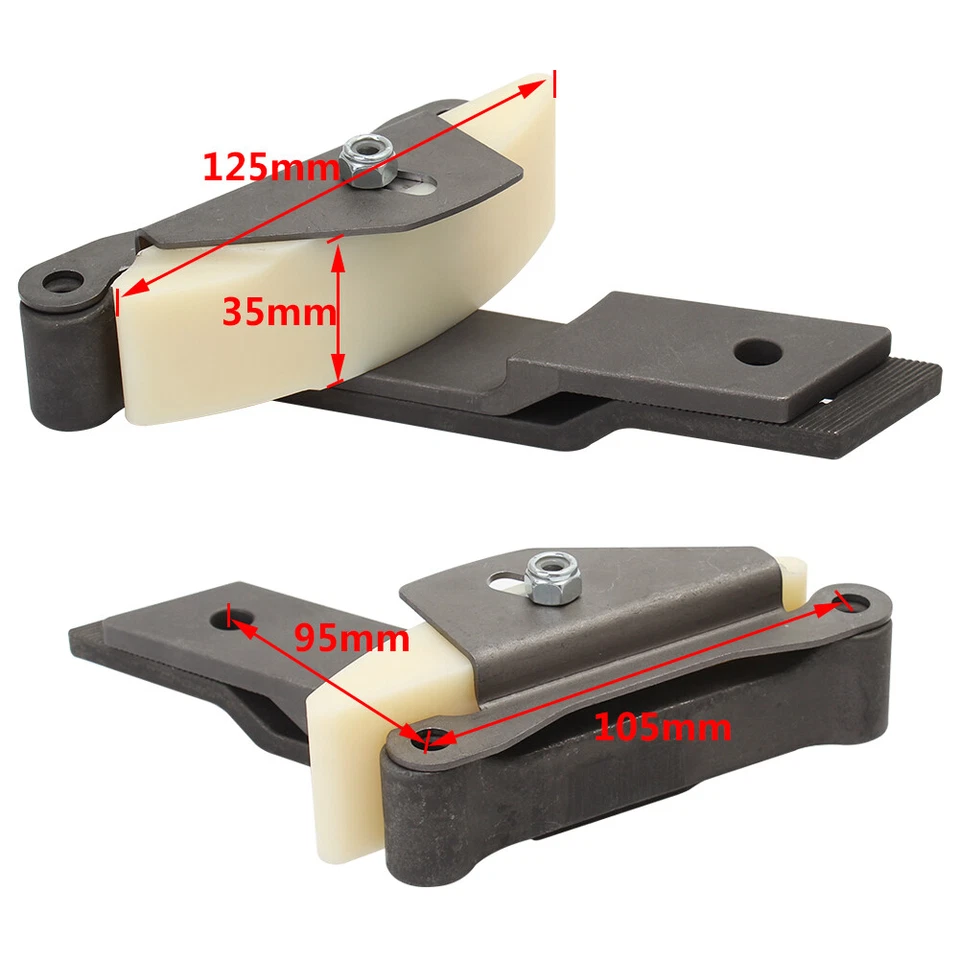 Armored Attitude Chain Adjuster Tensioner For 06-UP Harley Dyna Softail Touring - Image 2 of 4