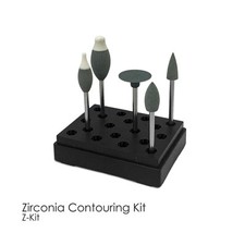 Zirconia Contouring Kit For Zirconia green state / pre-sintered - Dental Z-Kit