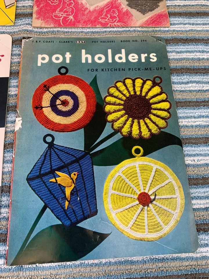 1941-1953 Lote de 20 REVISTAS ANTIGUAS DE CROCHET & KNIT, Star Book, Coats & Clark's Foto 4 de 4