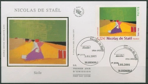 France 2005 Art Painting Nicolas de Stael 3913 FDC (X62208)