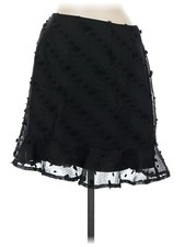 Entro Women Black Casual Skirt M