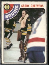 1978-79 O-Pee-Chee Gerry Cheevers #140 Boston Bruins