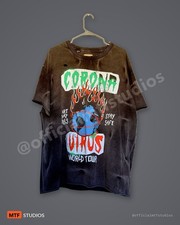 Gallery Dept Corona Virus World Tour T-Shirt Mens XL Art That Kills Made in USA